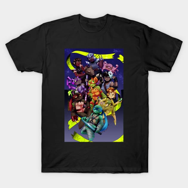 Turtle Power T-Shirt by KyDv404